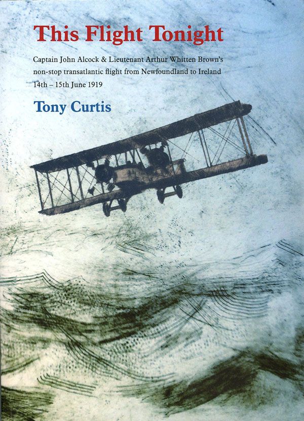 Tony Curtis, This Flight Tonight, Book Cover